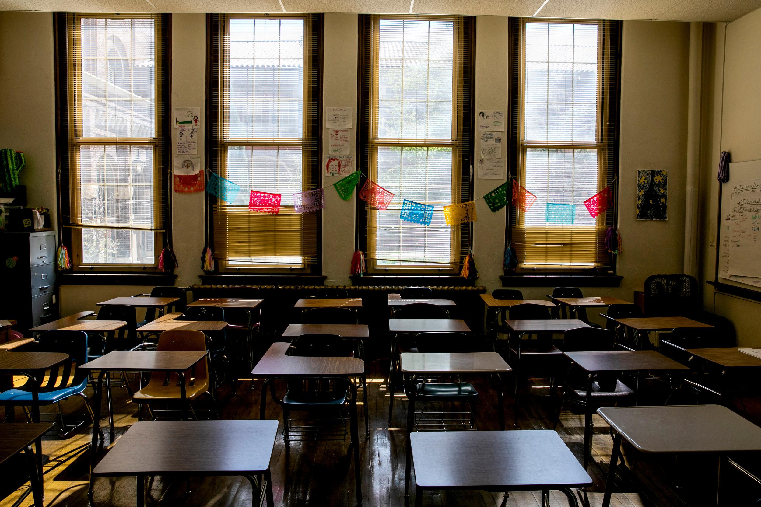 Empty Denver South High School