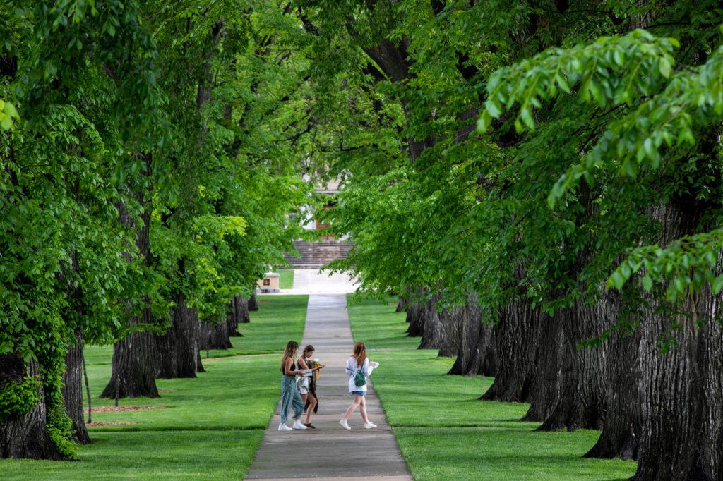 Colorado State University CSU Campus Oval