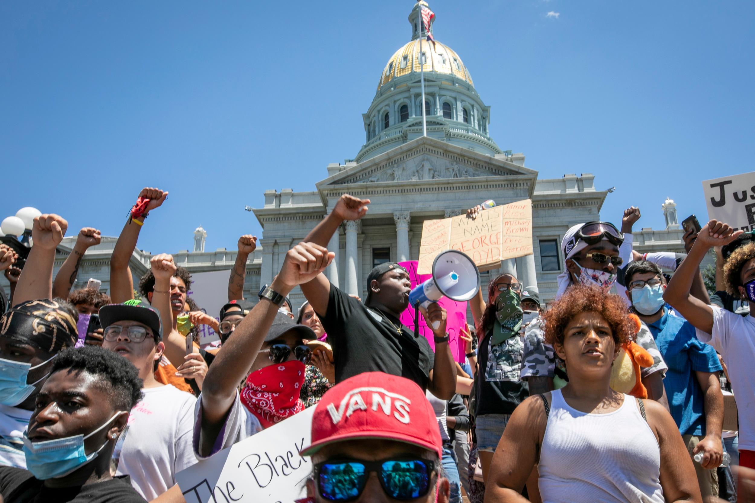 George Floyd Denver Police Protest Day 2