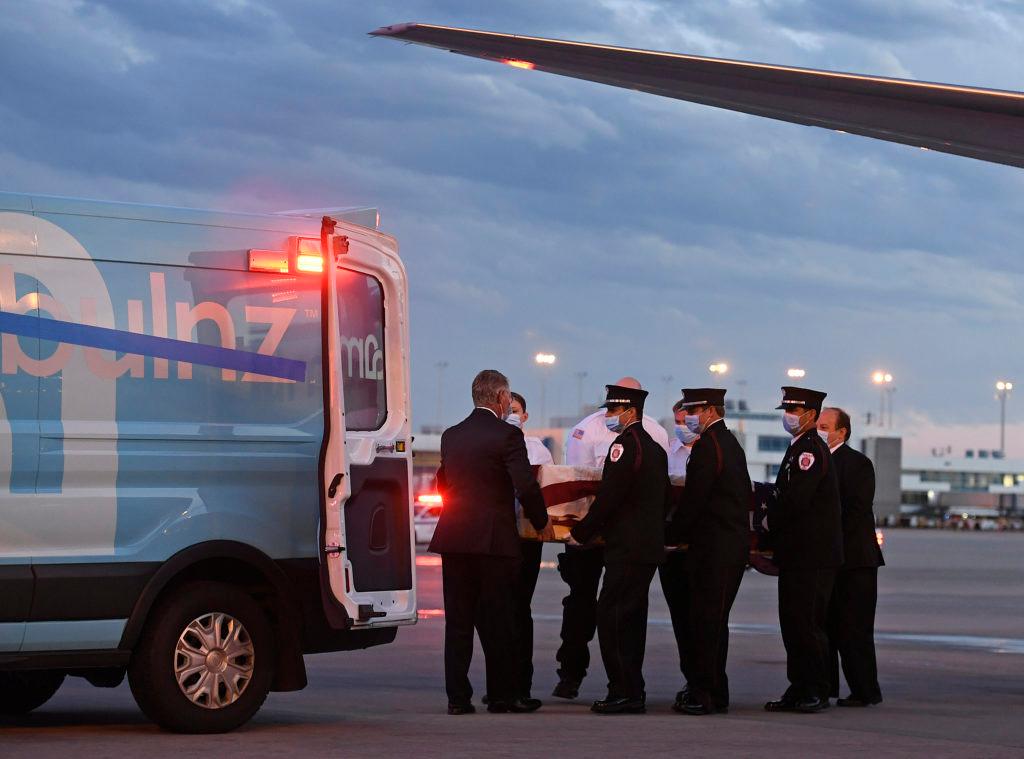 Ambulnz paramedic Paul Cary arrives in Denver