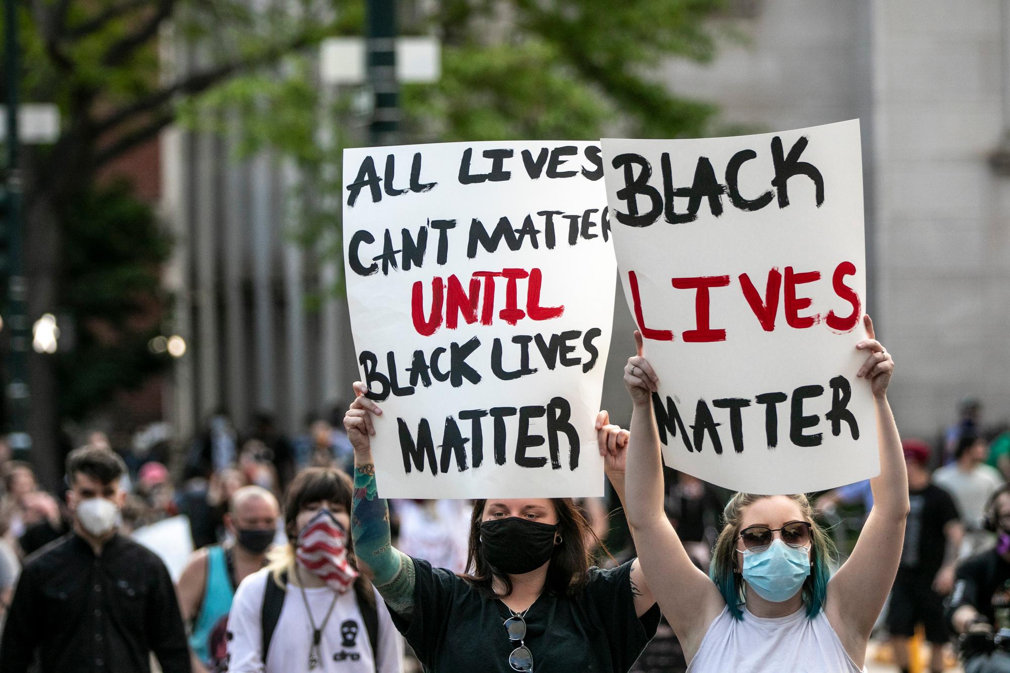 Denver Protests Against Racism Police Brutality May 2020