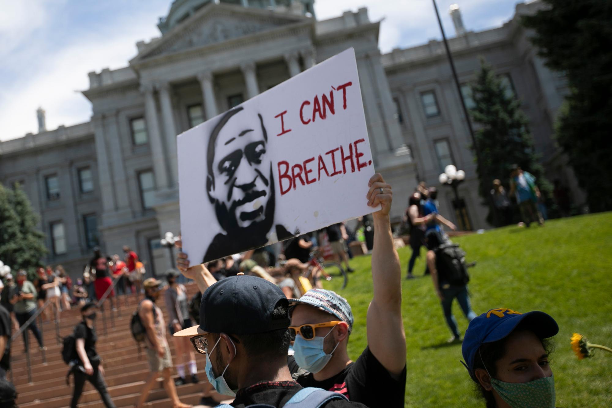 Denver Protests Against Racism Police Brutality May 2020