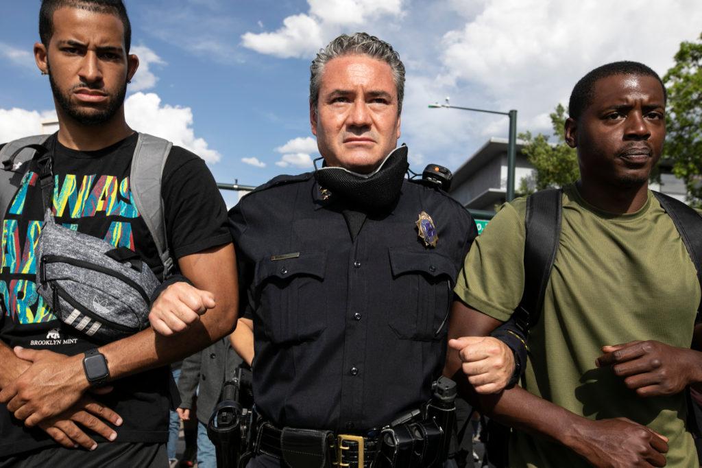 Denver Police Chief Pazen Joins Demonstartors Protesting George Floyd’s Death In Minneapolis