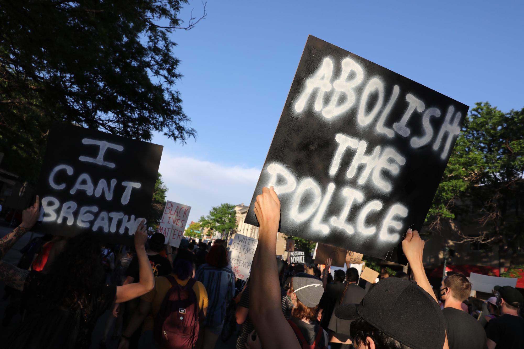 Denver Protests Against Racism Police Brutality June 2020 Abiolish The Police