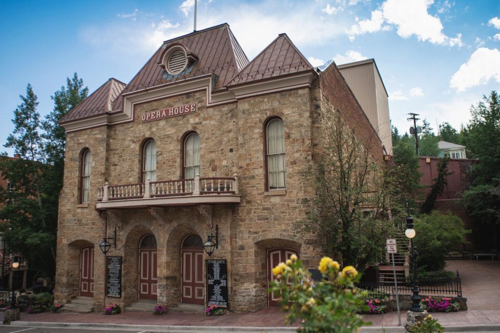 Central City Opera House, front view of the building during daytime