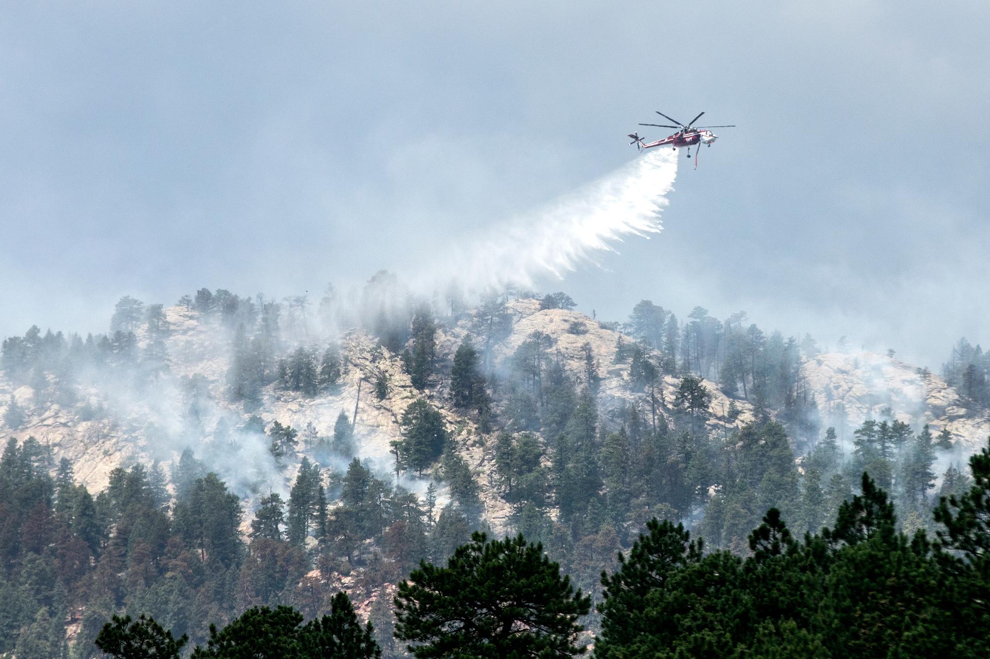 Evergreen Elephant Butte Fire