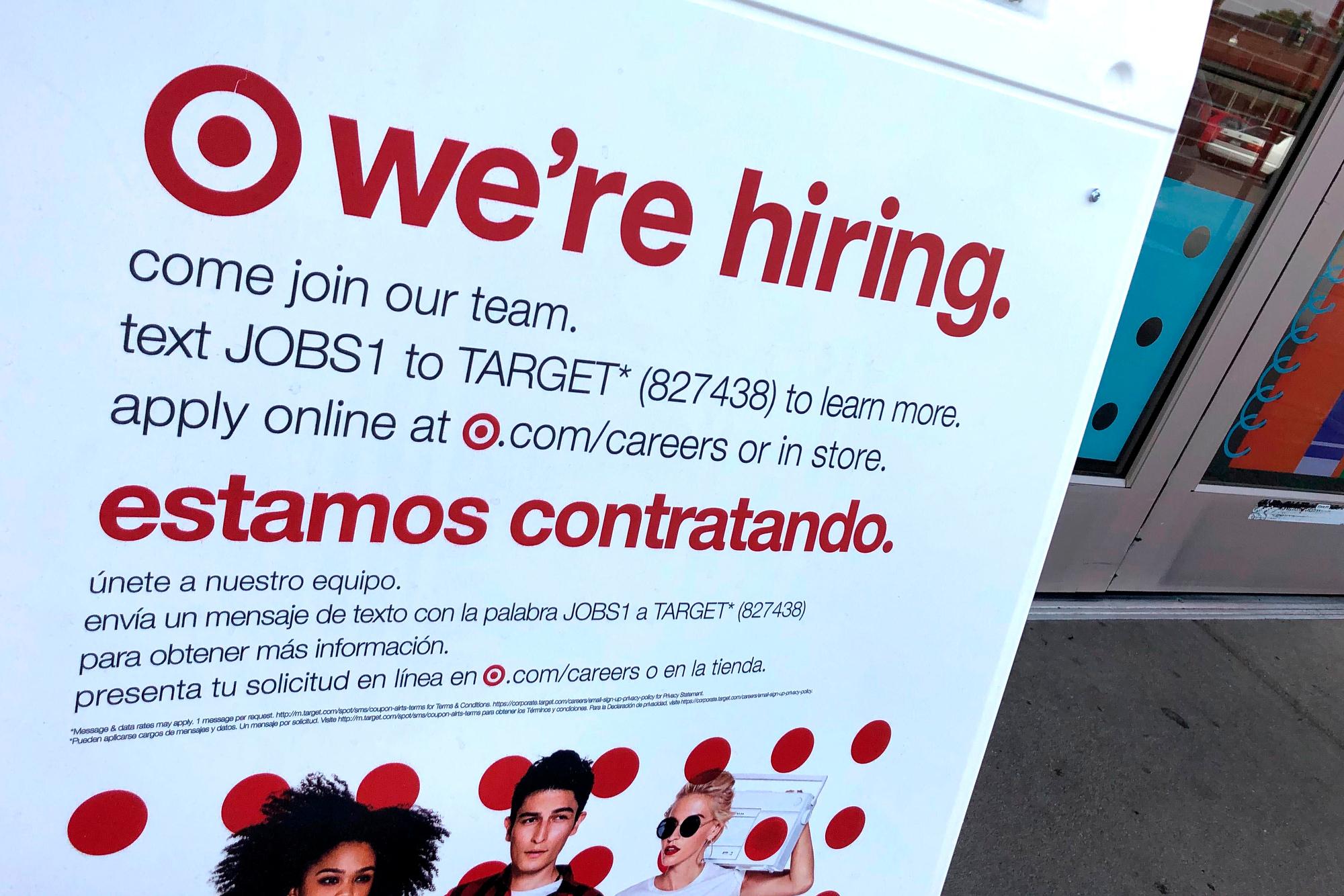 Target Hiring Employment Unemployment