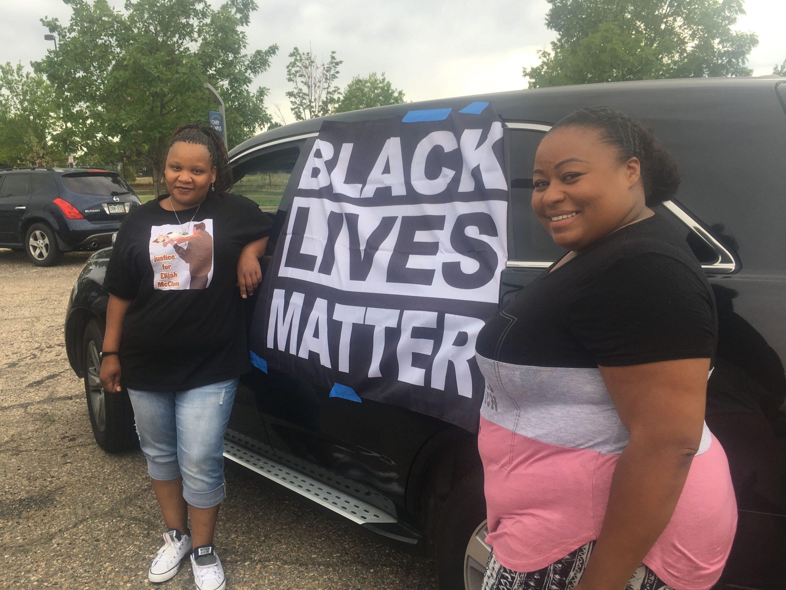 Car protest for Elijah McClain