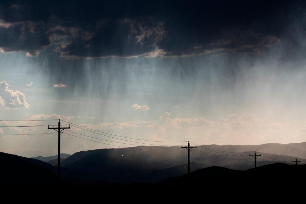 RAIN SHOWER HWY. 40 HOT SULPHUR SPRINGS