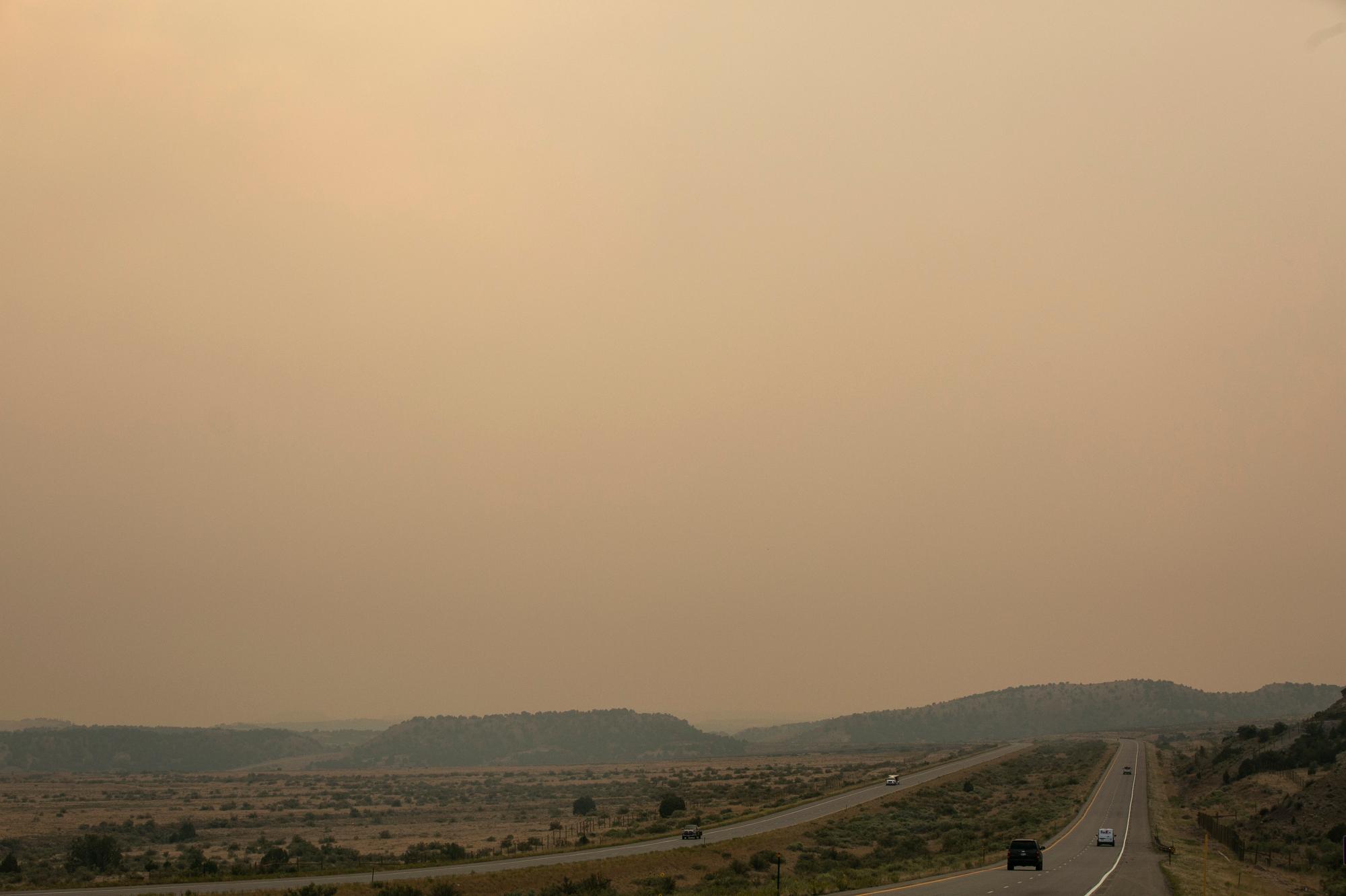 GRAND JUNCTION PINE GULCH FIRE SMOKE AIR POLLUTION