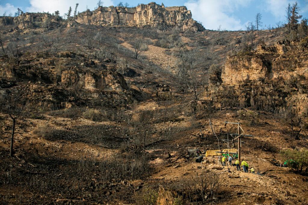 GRIZZLY CREEK FIRE GLENWOOD CANYON