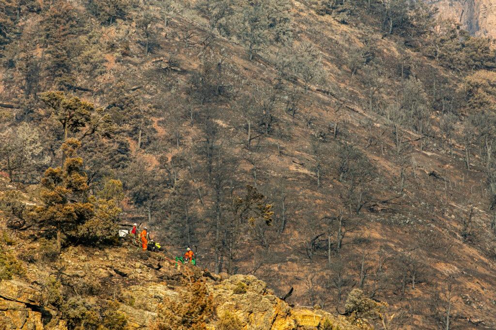 GRIZZLY CREEK FIRE GLENWOOD CANYON