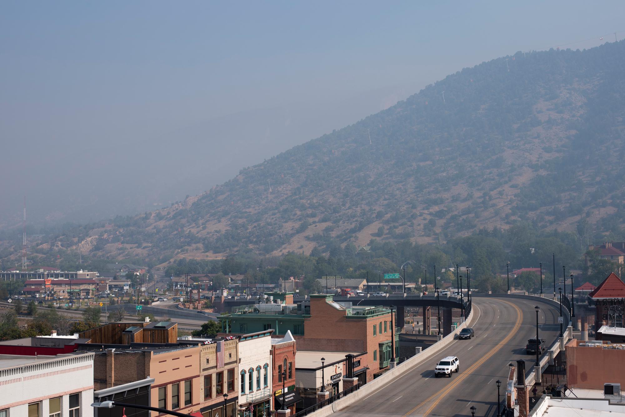 GRIZZLY CREEK FIRE GLENWOOD SPRINGS 200813