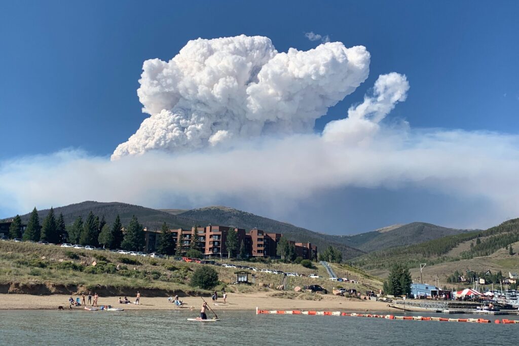 Williams Fork Fire August 15, 2020