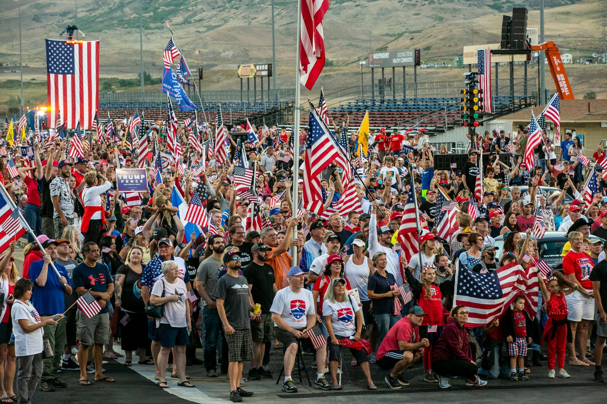 BANDIMERE-SPEEDWAY-PROTEST-DOUBLES-AS-TRUMP-RALLY-CROWD
