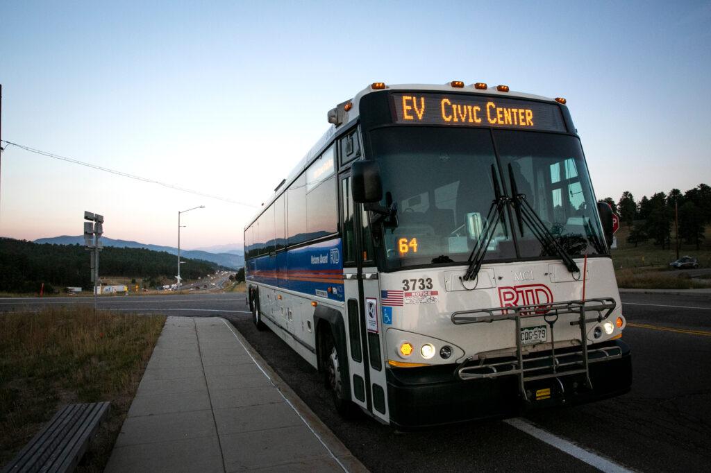 RTD BUS EVERGREEN PARK N RIDE