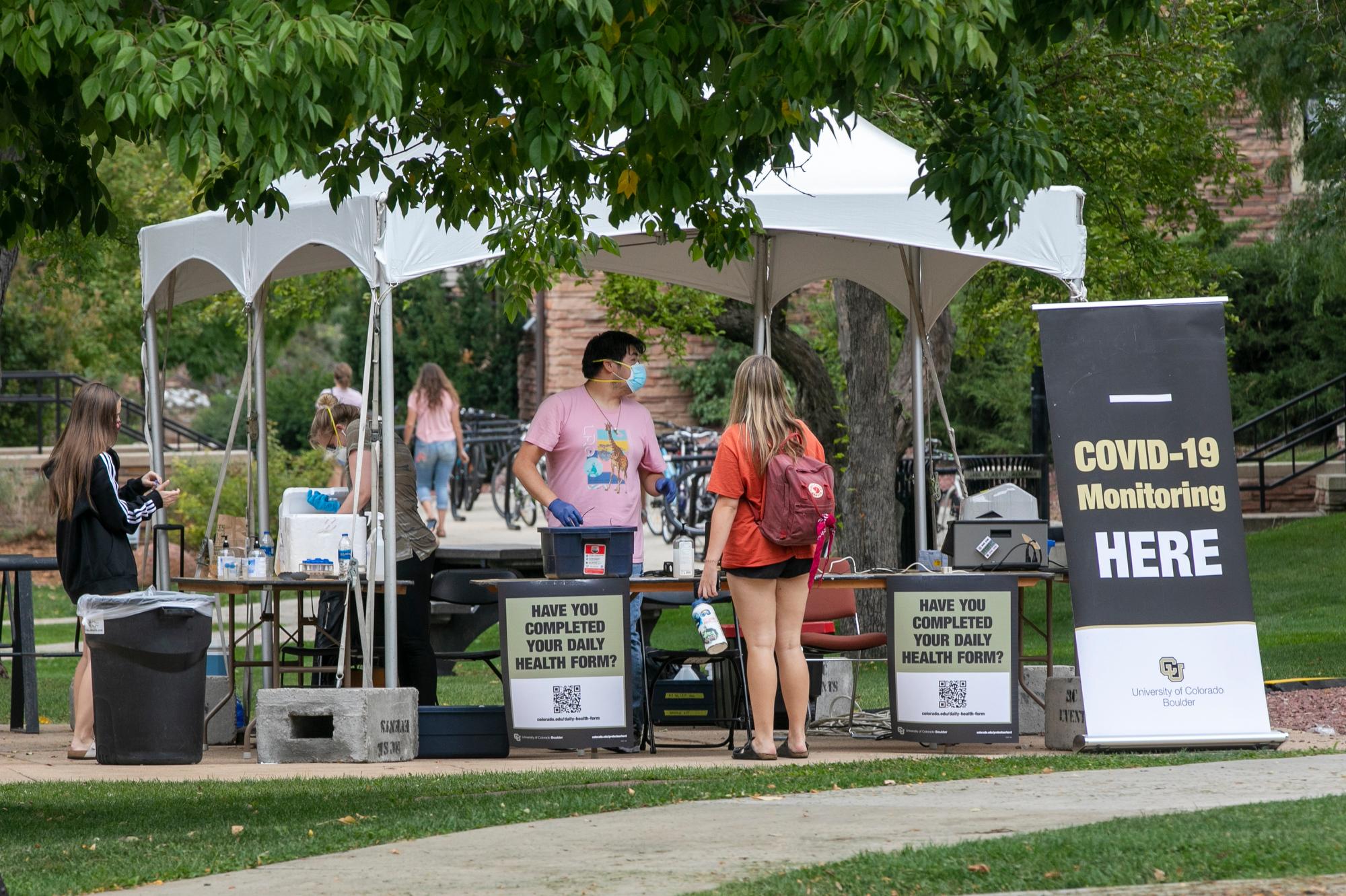 CU BOULDER CAMPUS PANDEMIC LIFE