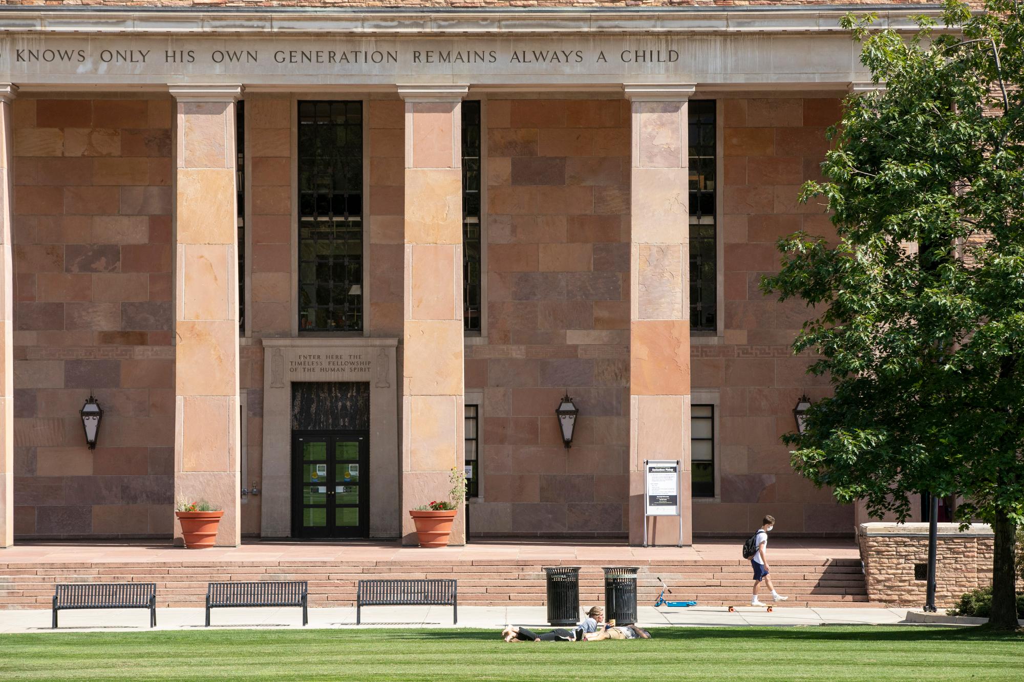 CU BOULDER CAMPUS PANDEMIC LIFE