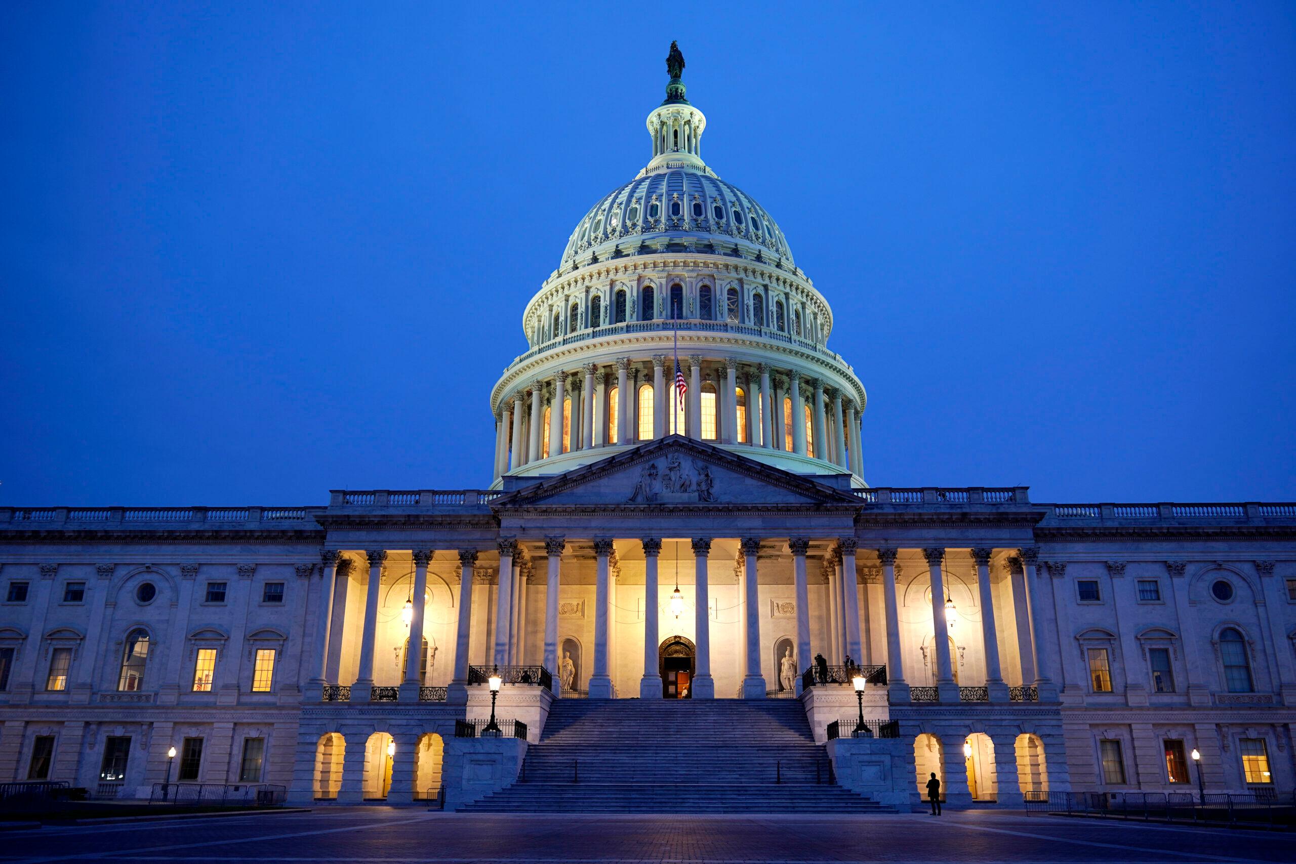 U.S. Capitol in the early morning, Sept. 25, 2020.