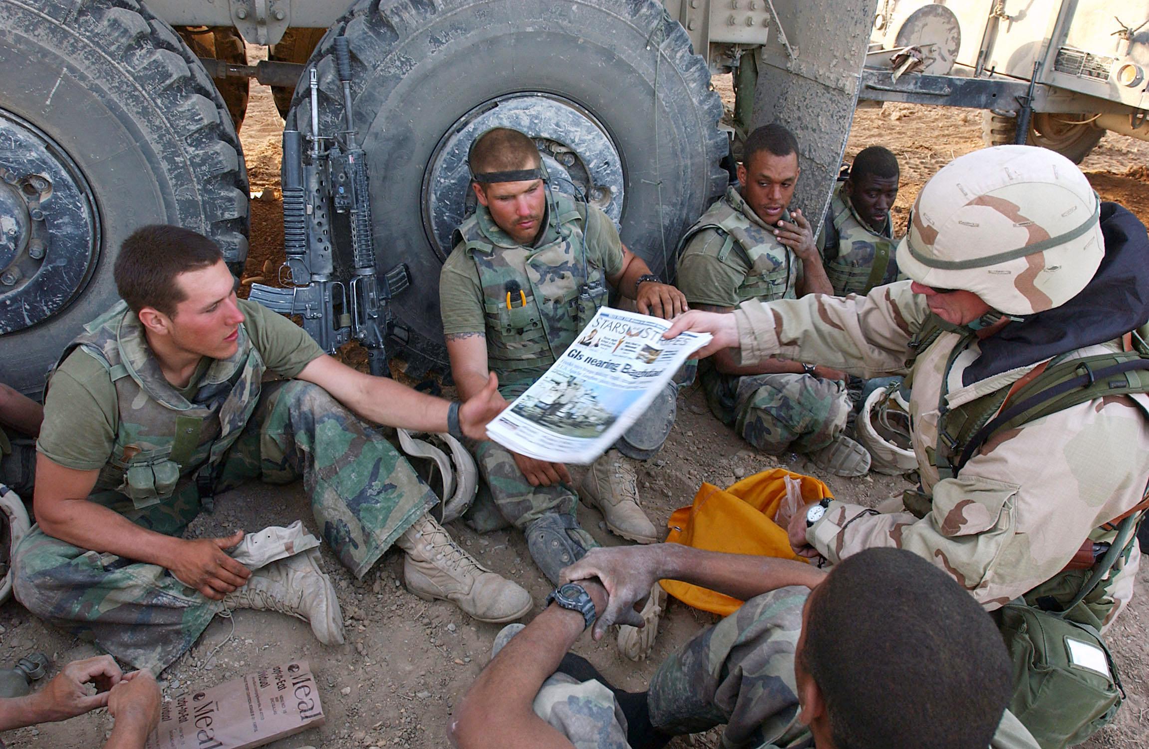 Stars And Stripes Operation Iraqi Freedom