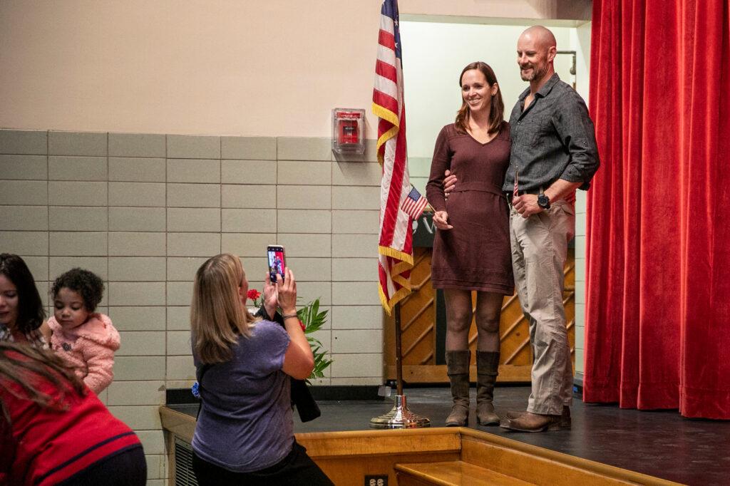 NEW AMERICANS OATH OF CITIZENSHIP BROWN ELEMENTARY