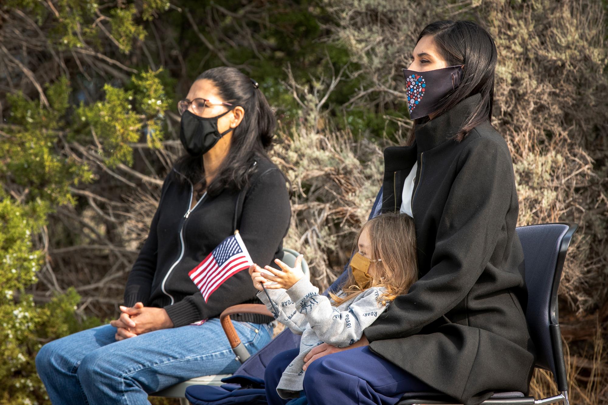 NEW AMERICANS OATH OF CITIZENSHIP COLORADO NATIONAL MONUMENT