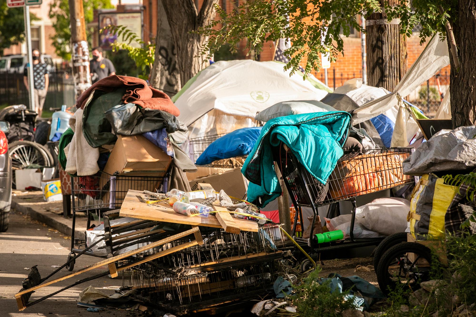 DENVER HOMELESS LARIMER STREET