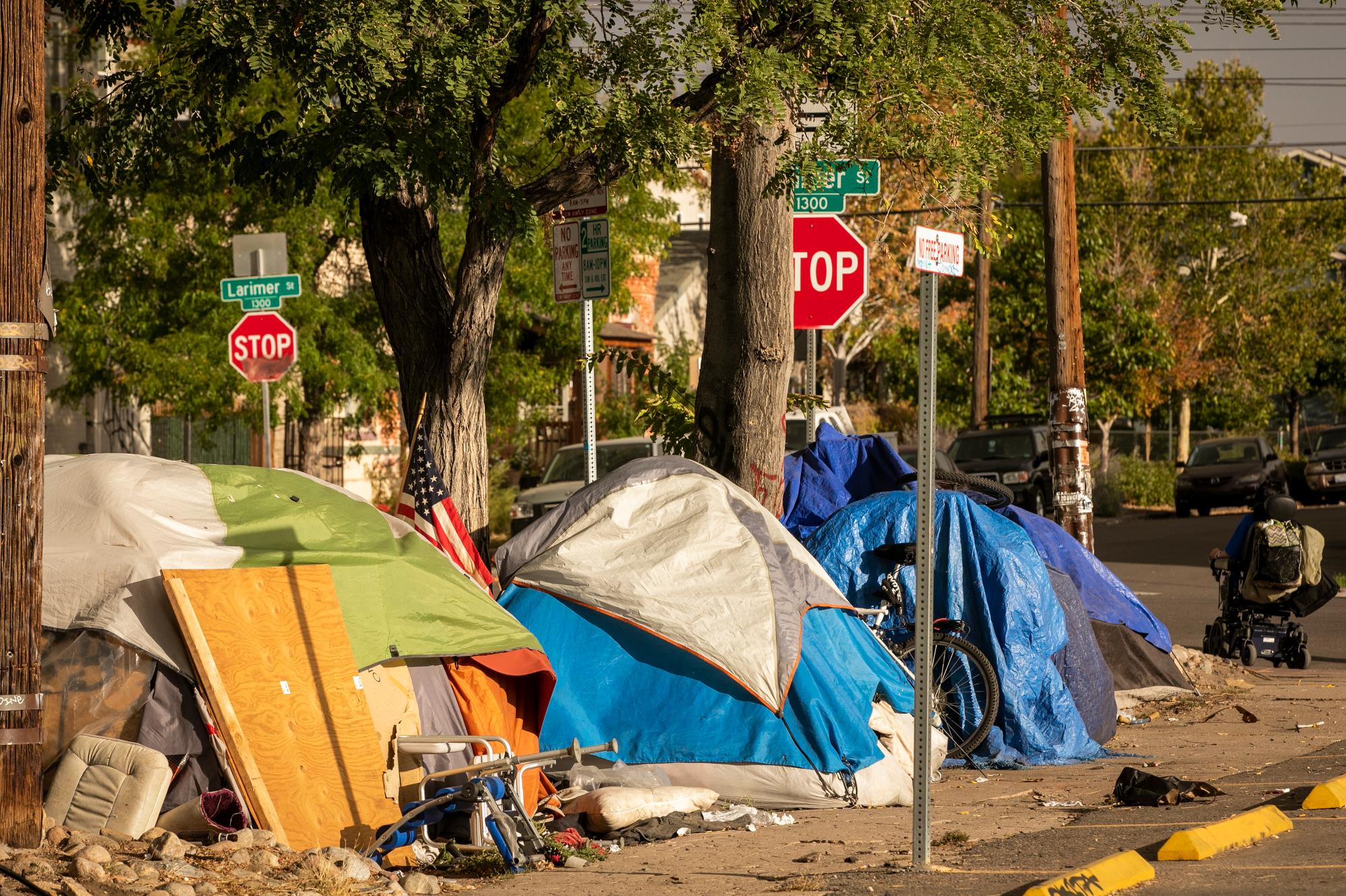 DENVER HOMELESS LARIMER STREET