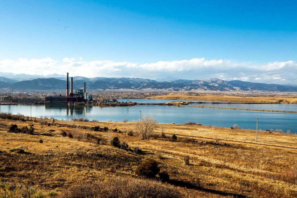 Xcel Energy's Valmont Generating Station in Boulder. Nov. 19, 2020.