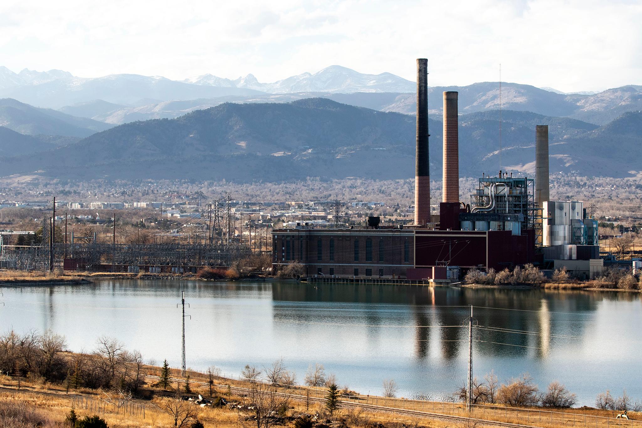 Xcel Energy&#039;s Valmont Generating Station in Boulder. Nov. 19, 2020.