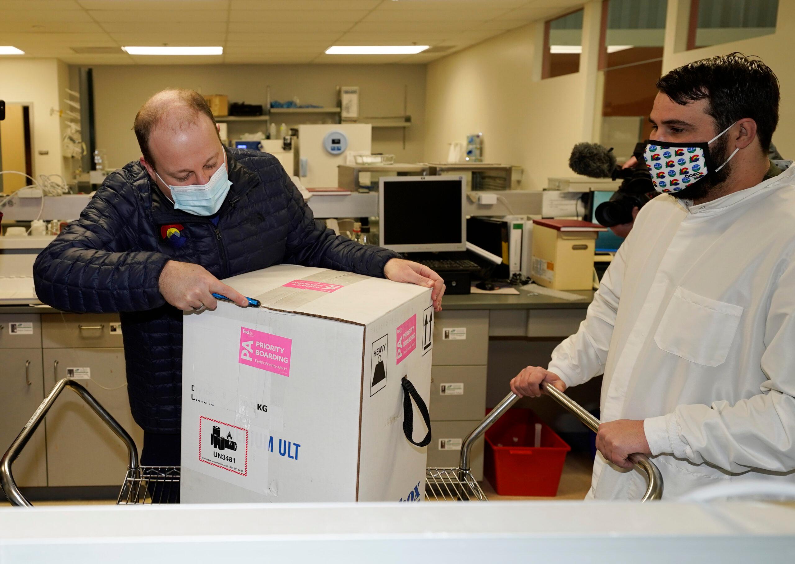 Polis COVID-19 Coronavirus Vaccine Delivery