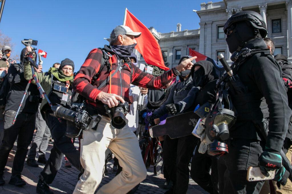 INAUGURATION-PROTESTERS-STATE-CAPITOL-COMMUNISTS-ANTIFA