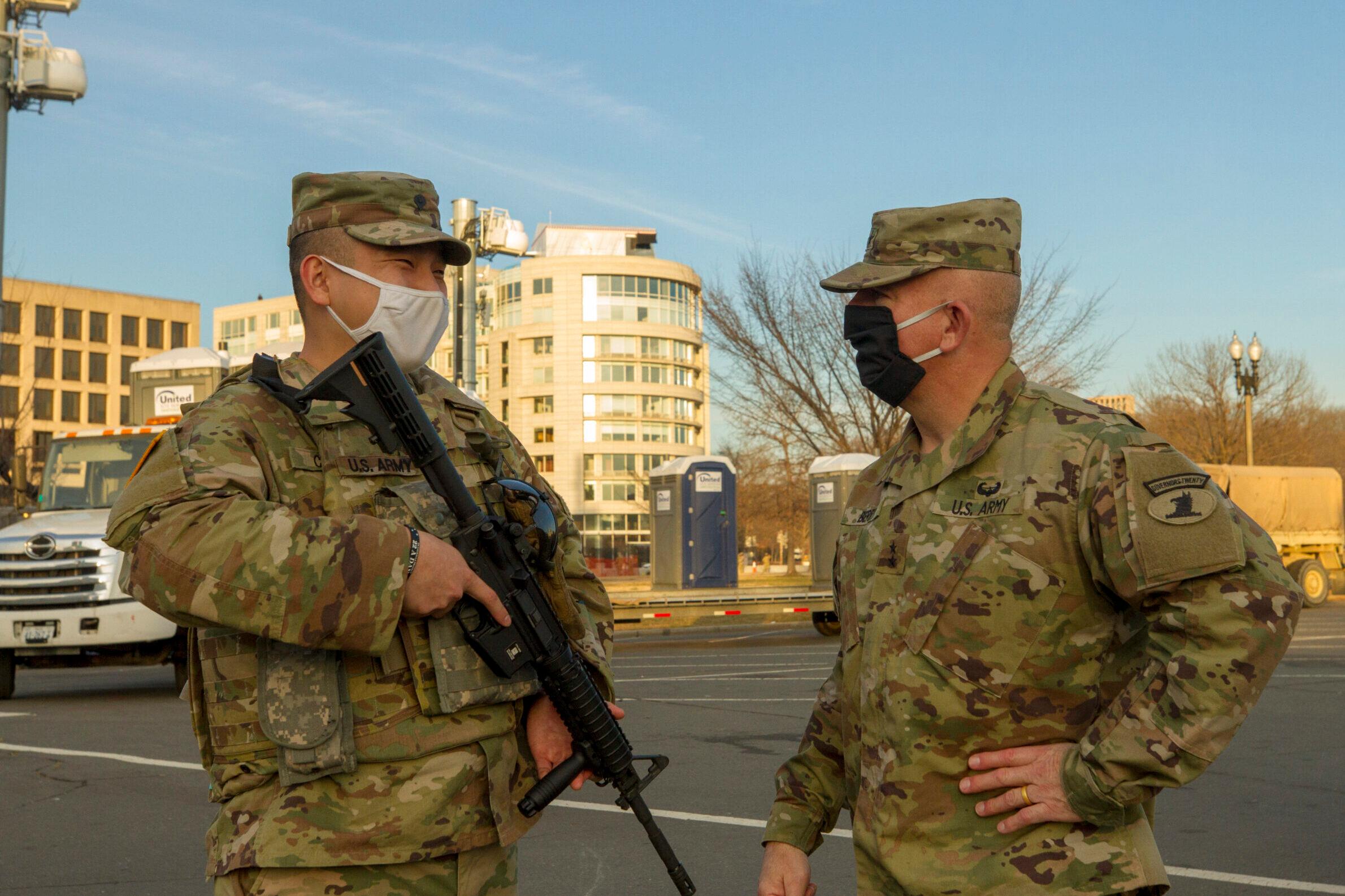 Delaware Maj. Gen. Berry Visit