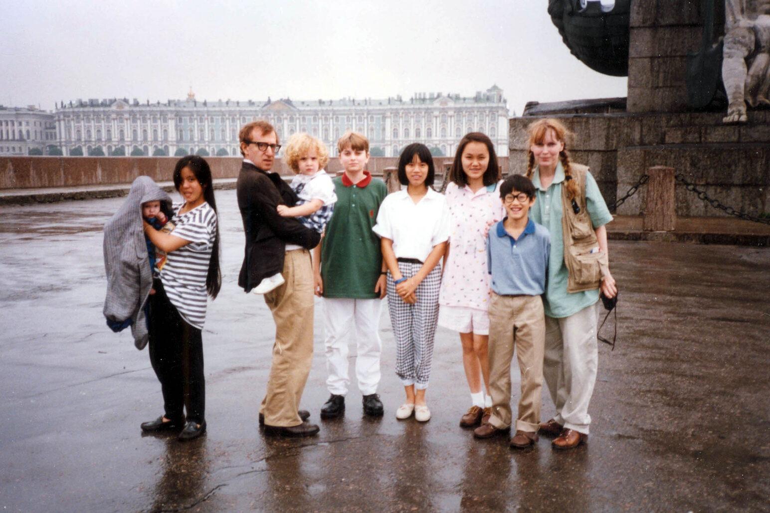 Woody Allen and Mia Farrow