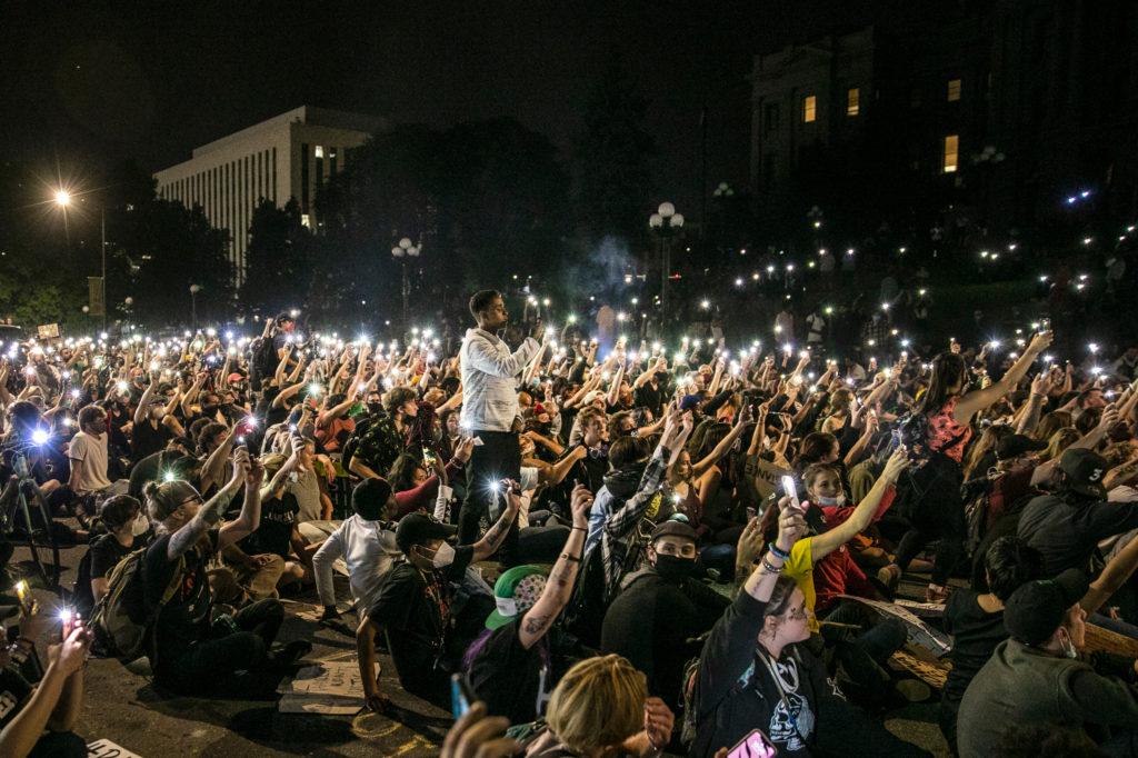 George Floyd Denver Protest June 3 Night