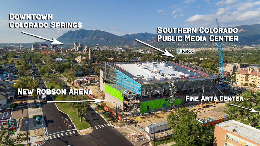 SCPMC - Building in relation to Robson Arena