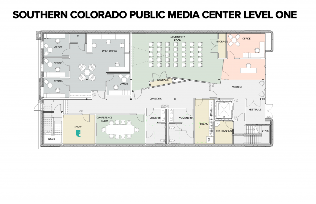 SCPMC Floor Plan - Level One