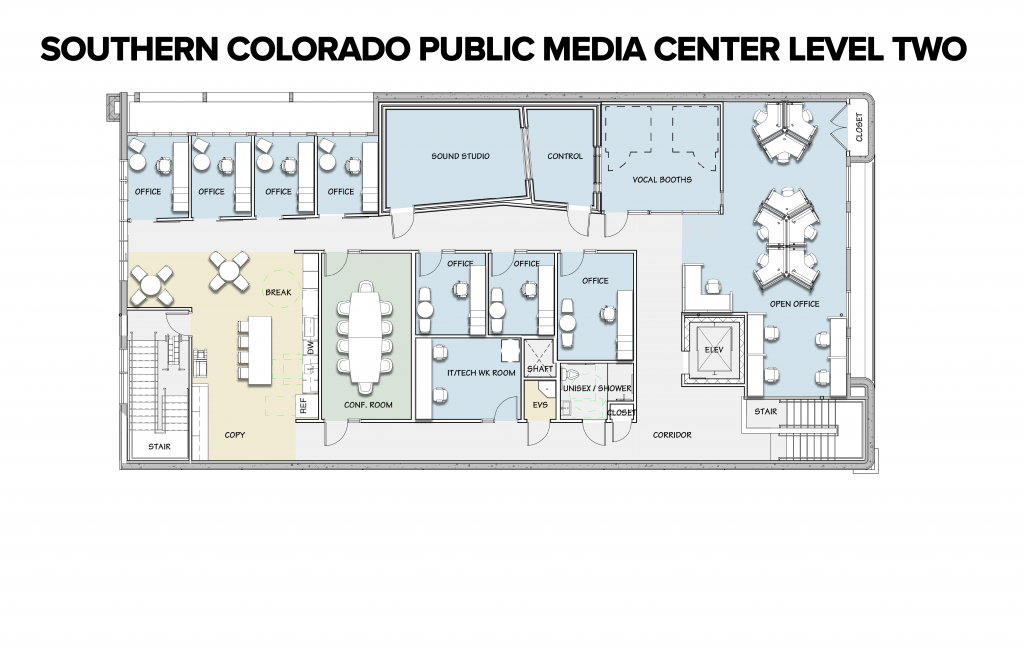 SCPMC Floor Plan - Level Two