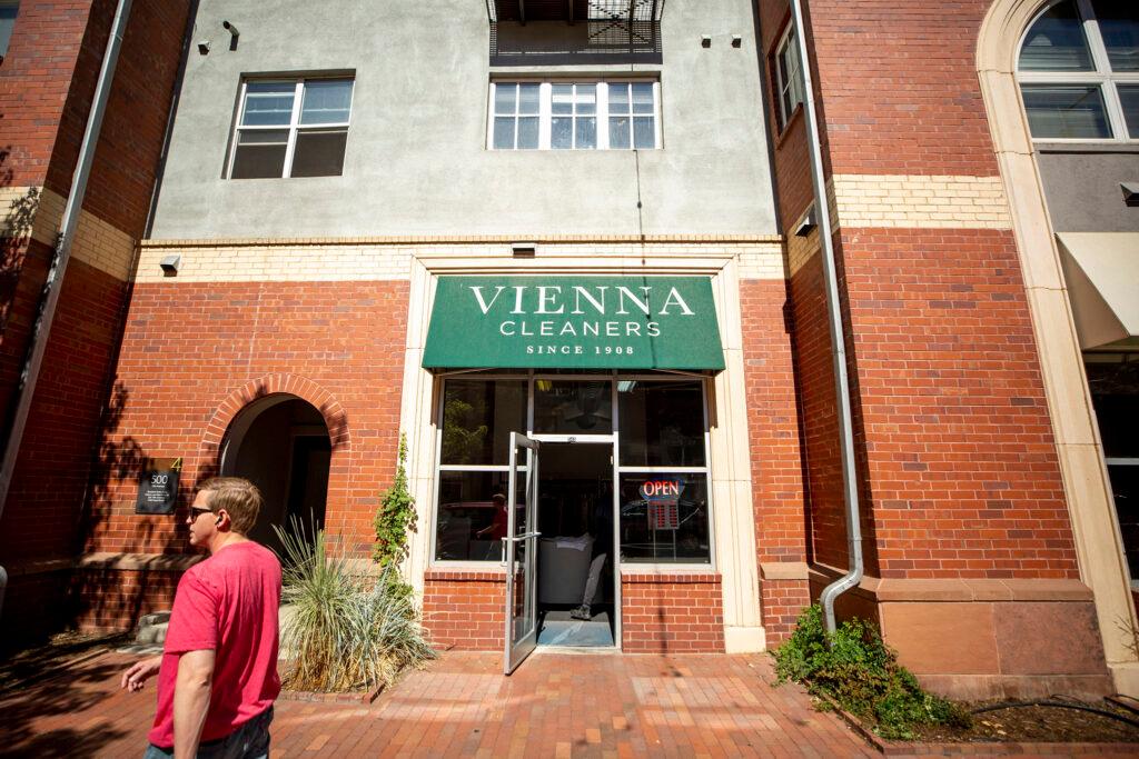 Vienna Cleaners in Denver's North Capitol Hill neighborhood, Sept. 21, 2021.