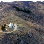Burned trees left from the 2020 Cameron Peak fire in Larimer County. Oct. 24, 2021.