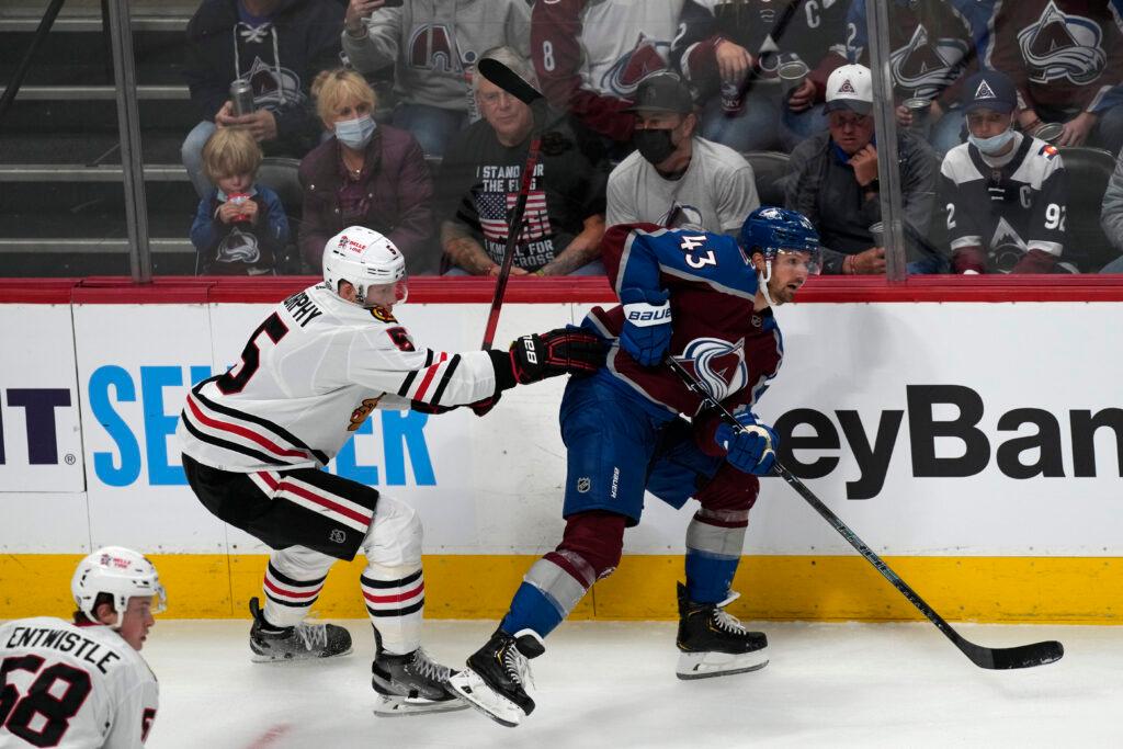 Blackhawks Avalanche Hockey