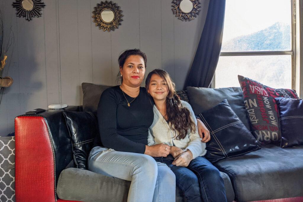 Laura Rascon with her daughter, Coral Chavez