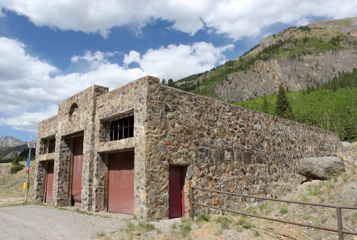 Saint Germain Stone Garage Ouray