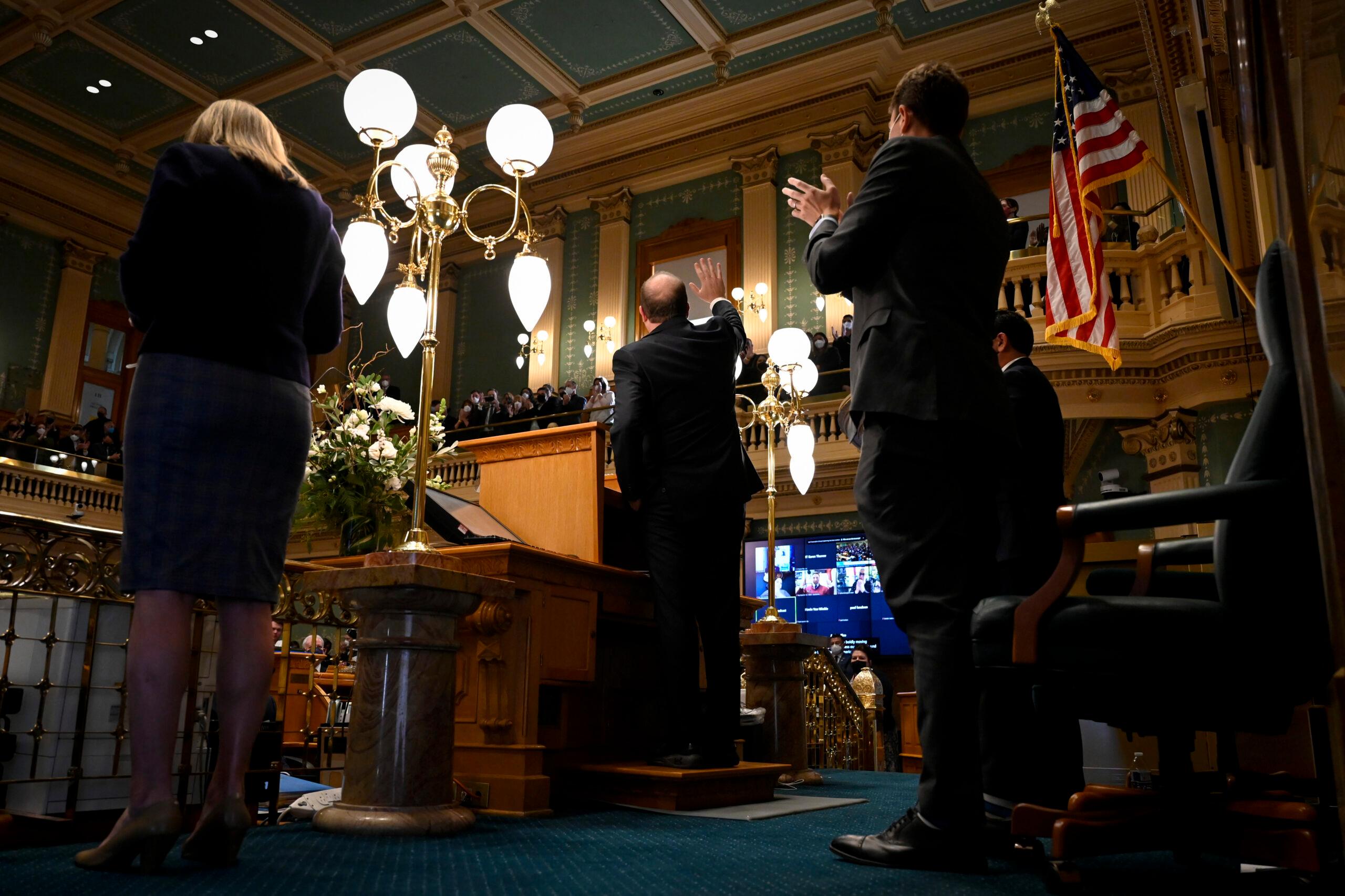 COLORADO GOVERNOR JARED POLIS STATE OF THE STATE