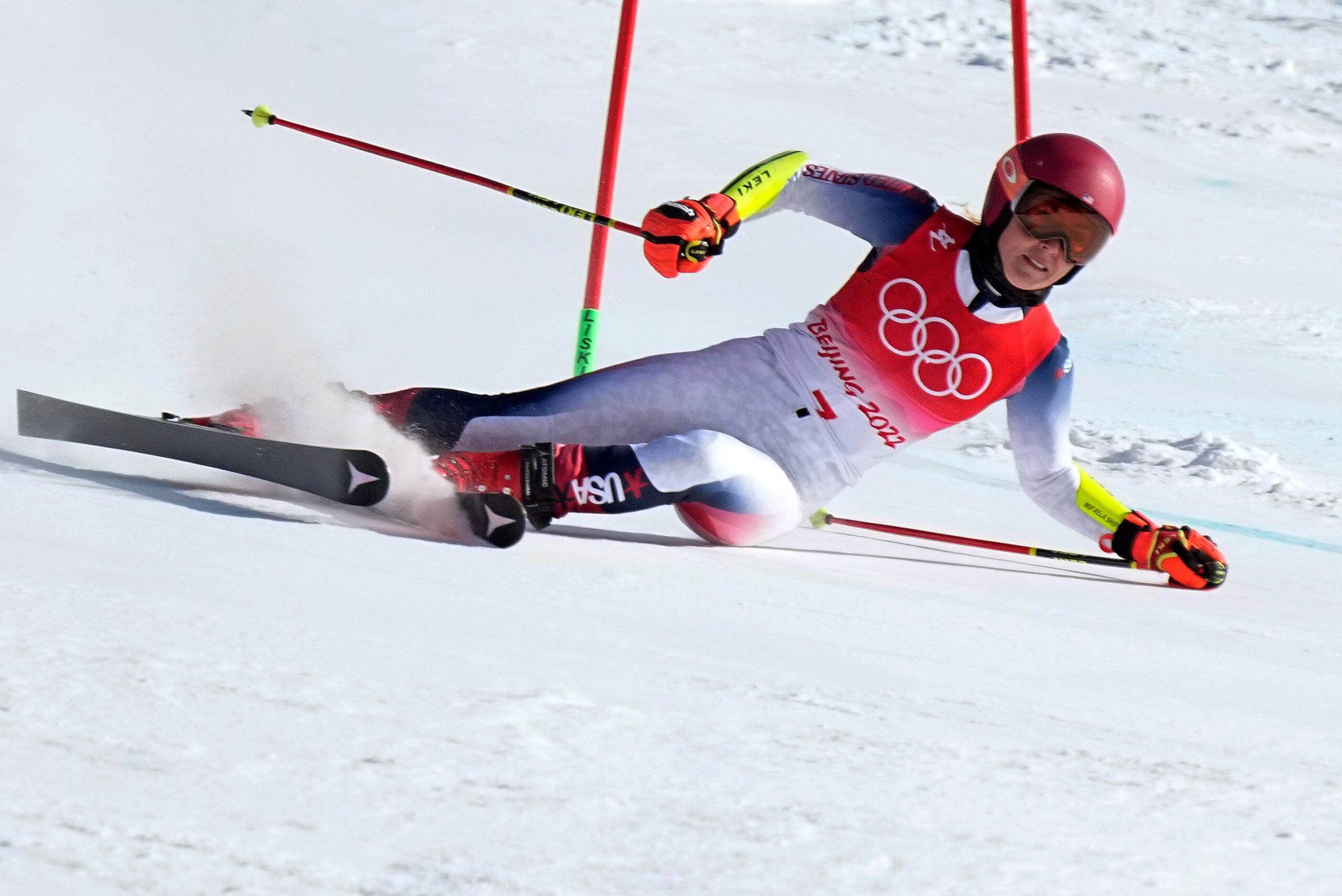 APTOPIX Beijing Olympics Alpine Skiing