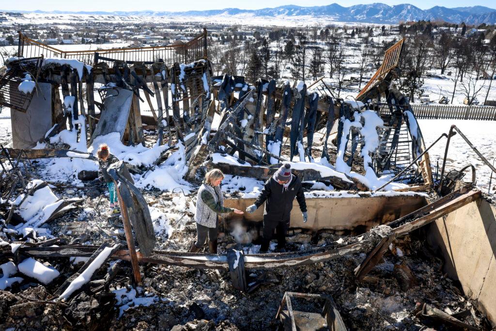 Wildfires Break Out Across Boulder County In Colorado