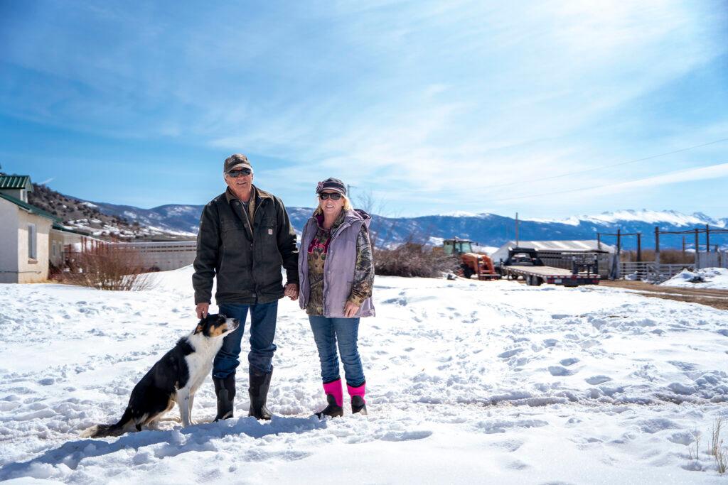 Gittleston Ranch in Jackson County, outside of Walden, Colo. March 18, 2022.