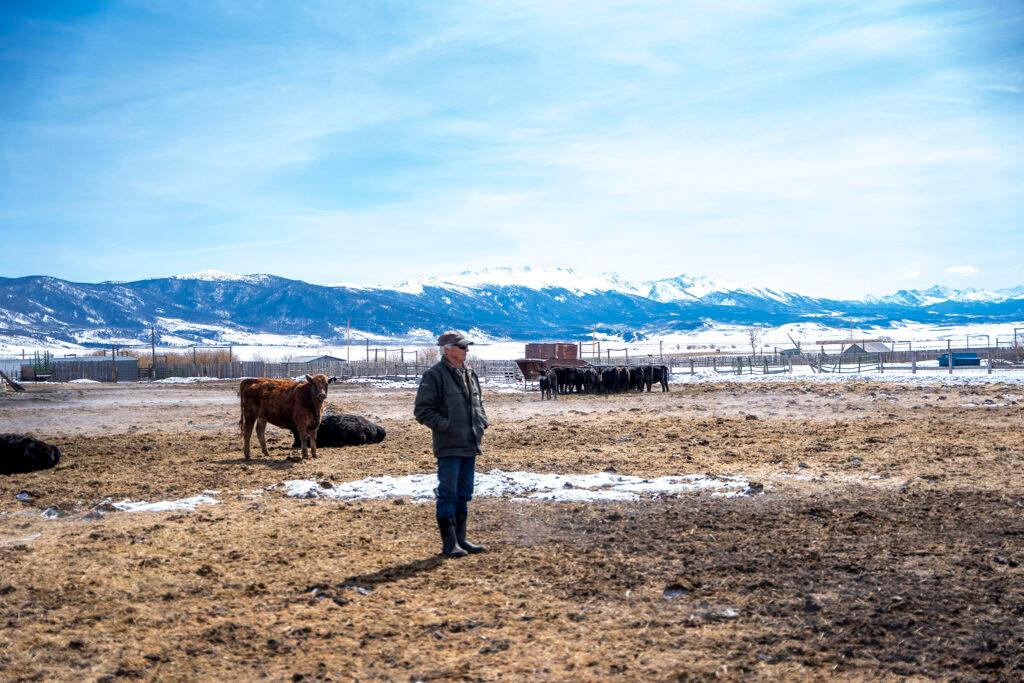 Gittleston Ranch in Jackson County, outside of Walden, Colo. March 18, 2022.