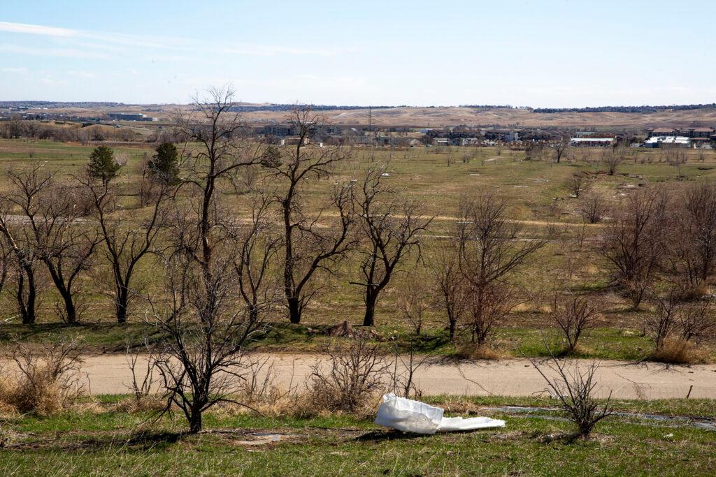 The potential future site of Redtail Ridge in Louisville. April 6, 2022.