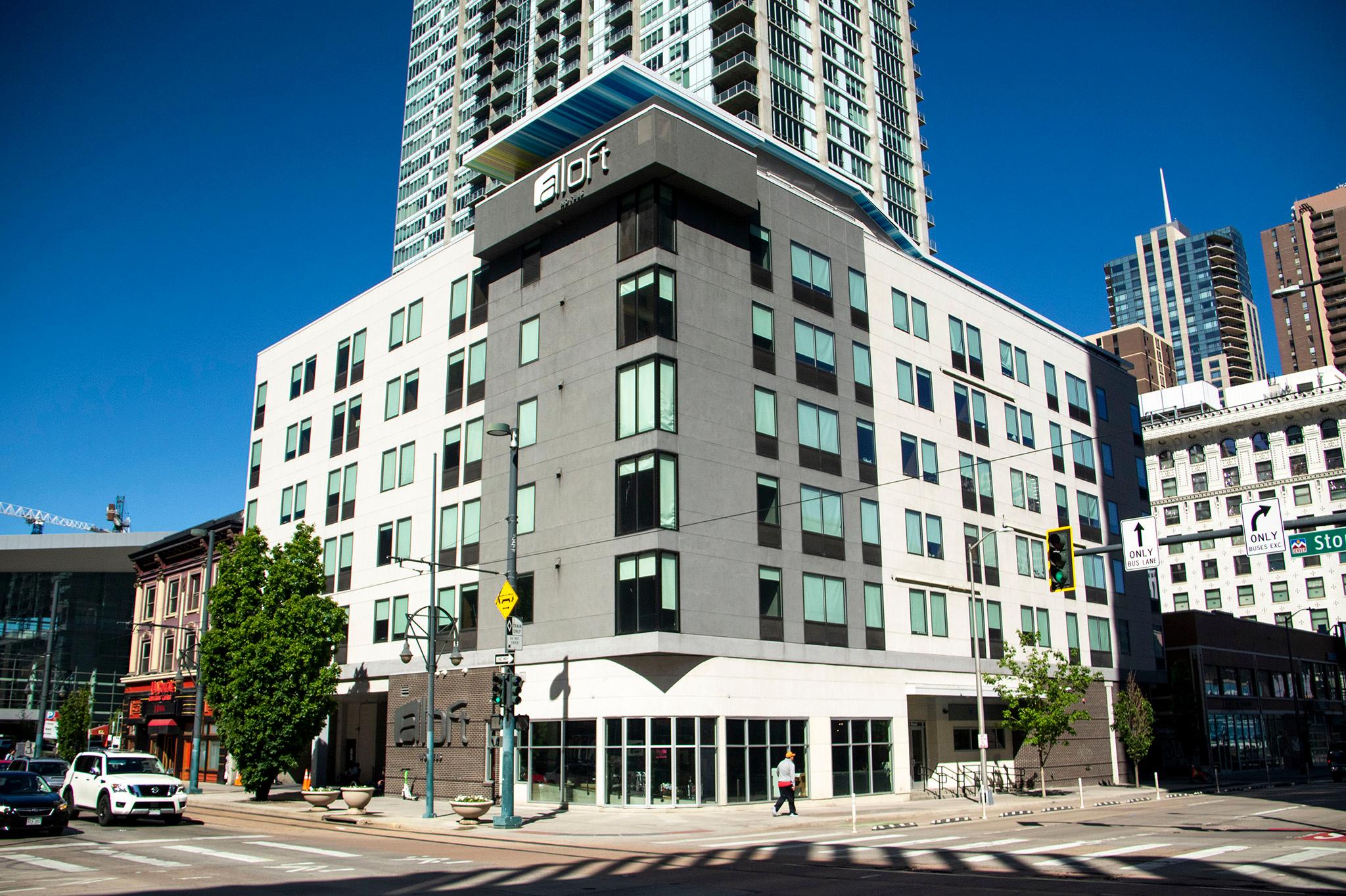 The Aloft hotel at 800 15th St. May 25, 2022.